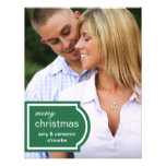 Tagged Photo Christmas Card-pine Custom Announcement