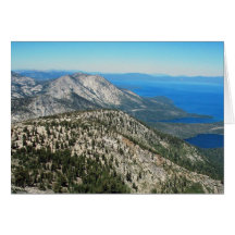 Tahoe from Mt Tallac Card