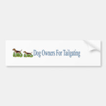 TailGating Bumper Sticker