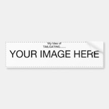 TailGating Bumper Sticker