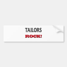 Tailors Rock Bumper Sticker
