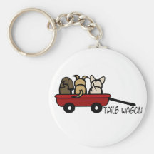 Tails Wagon Keychains