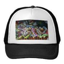 Taipei City graffiti, Taipei, Taiwan Trucker Hat