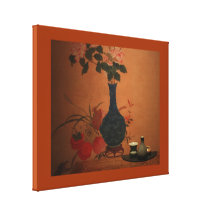 Taiwan vintage art canvas print
