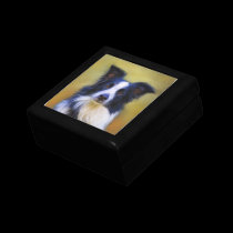 Taj - Border Collie Art Giftbox gift boxes