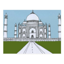 Taj Mahal Post Cards
