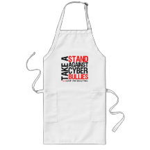 Take a Stand Against Cyber Bullies Apron
