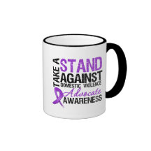 Take A Stand Against Domestic Violence Mugs