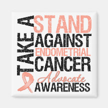 Take a Stand Against Endometrial Cancer Magnets