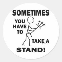 Take A Stand Sticker