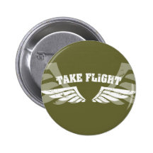 Take Flight Aviation Wings Pins