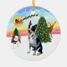 Take Off - Australian Cattle Dog Christmas Tree Ornament