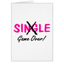 Taken (Game Over Pink) Greeting Card