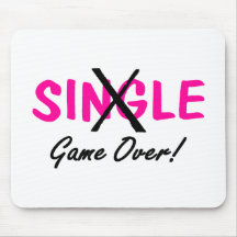 Taken (Game Over Pink) Mouse Pad