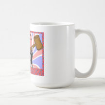 Taking a hmmer to crack a peacha coffee mugs