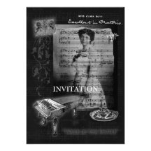 Taking Tea with Clara Butt Invite