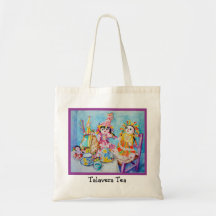 Talavera Tea with Friends Canvas Bags