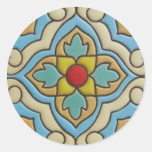 Talavera Tile 5 Sticker