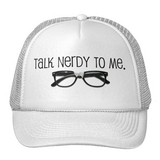 Talk Nerdy To Me Mesh Hat