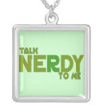 Talk Nerdy to me Personalized Necklace