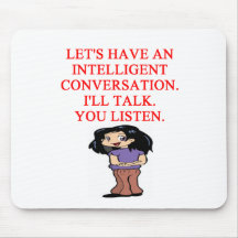 talking insult mouse mats