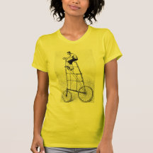 Tall Bicycle Vintage Cycling Sports T-shirt