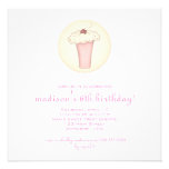 Tall Cupcake Invitation