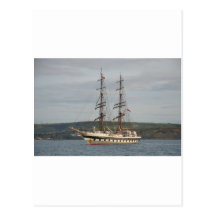 Tall ship Stavros S Niarchos. Post Cards