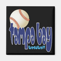 TAMPA BAY BASEBALL MAGNETS
