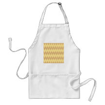 Tan and Light Brown Zigzags. Aprons