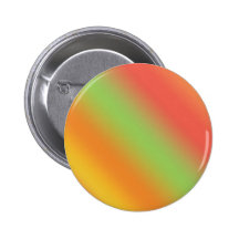 Tangerine Rainbow Pinback Buttons