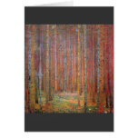 Tannenwald I by Gustav Klimt Cards