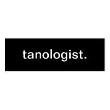 Tanologist Business Card