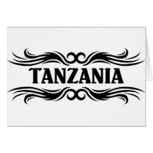 Tanzania Greeting Card