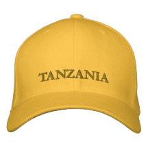 TANZANIA HAT EMBROIDERED BASEBALL CAP
