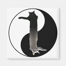 Tao of Longcat Fridge Magnet