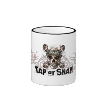 Tap or Snap MMA Skull Gear Mugs