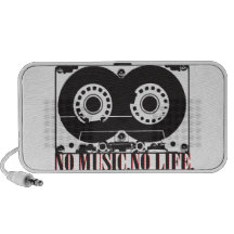 TAPE “NO MUSIC and NO LIFE. Travelling Speakers