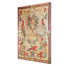 Tapestry in early Rococo style with strapwork and Canvas Prints