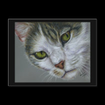 Tara - Cat Art postcards