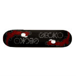 Tarente Ebony (Red) Skateboard Deck
