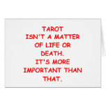 tarot greeting card