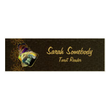 Tarot Reader Mini Business Profile Card Business Card Templates