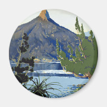 Tasmania ~ Switzerland of the South Fridge Magnet