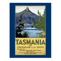 Tasmania ~ Switzerland of the South Post Card