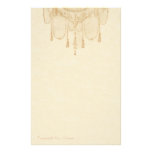Tassles in Gold Stationery