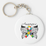 Tattoo Butterfly Awareness - Autism Keychains