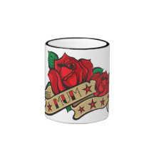 Tattoo Rose Mum Mug