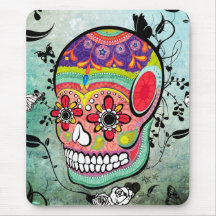 Tattoo Urban Muerte Day of the Dead  Mousepad
