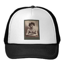 Tattooed American Woman Trucker Hat